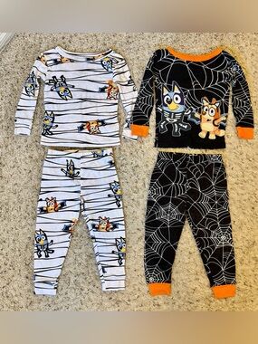 3T Bluey Halloween Pajama Set